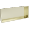 Mexen X-Wall-R shower niche with flange 75 x 30 cm, Gold - 1950753010