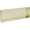 Mexen X-Wall-NR niche shelf without flange 90 x 30 cm, brushed gold - 1951903010