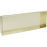 Mexen X-Wall-NR recessed shelf without flange 90 x 30 cm, brushed gold - 1951903010