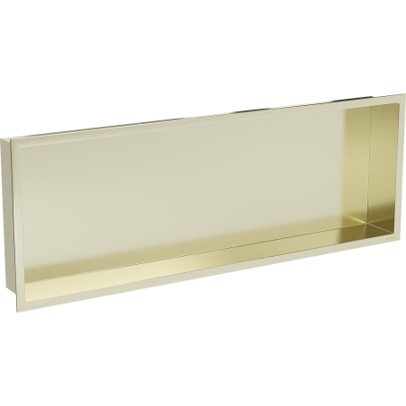 Mexen X-Wall-R shower niche with flange 90 x 30 cm, Gold - 1950903010