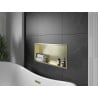 Mexen X-Wall-R shower niche with flange 75 x 30 cm, Gold - 1950753010