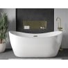 Mexen X-Wall-NR recessed shelf without flange 90 x 30 cm, brushed gold - 1951903010