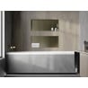 Mexen X-Wall-NR niche shelf without flange 75 x 30 cm, brushed gold - 1951753010