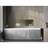 Mexen X-Wall-NR recessed shelf without flange 90 x 30 cm, brushed gold - 1951903010
