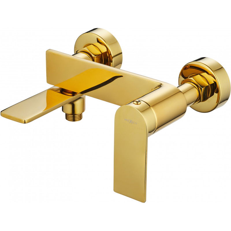 Mexen Zero bathtub mixer tap, Gold - 71130-50