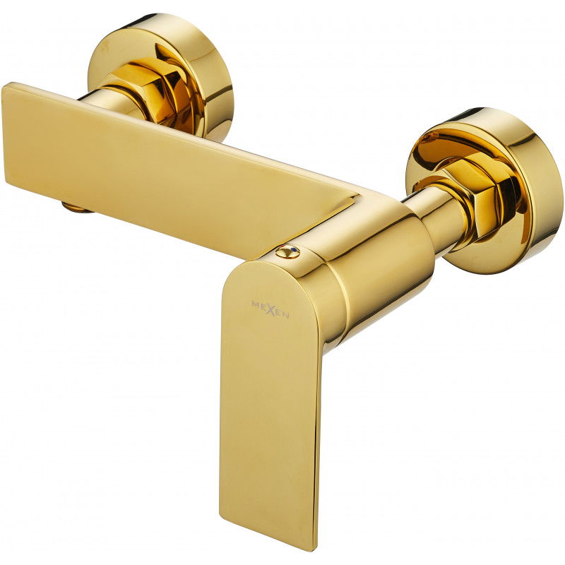 Mexen Zero Shower mixer tap, Gold - 71140-50