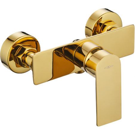 Mexen Alexa Shower mixer tap, Gold - 71240-50
