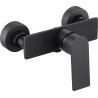 Mexen Alexa Shower mixer tap, Black - 71240-70