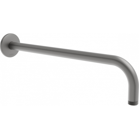 Mexen wall-mounted shower arm 40 cm, gun gray brushed - 79211-66