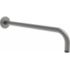 Mexen wall-mounted shower arm 40 cm, gun gray brushed - 79211-66