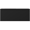 Mexen Orio 120 cm Bathroom Cabinet with Sink Otis Left, 1S, 1D, Black Matte - 91A13-12047-3-BBFF71-W18L71
