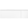 Mexen Orio Bathroom Cabinet 160 cm with Left Otis Sink, 1 Drawer, 1 Door, White Matte - 91A13-16047-3-BBFF01-W18L01