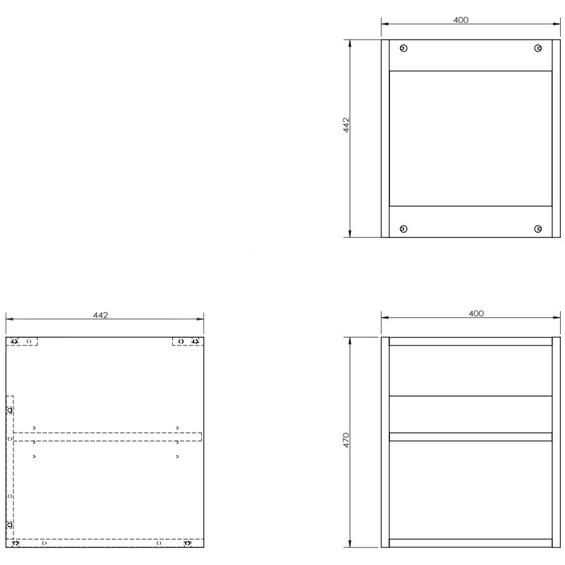 Mexen Orio bathroom cabinet 120 cm with Otis sink on the right, 1S, 1D, white matte - 91A13-12047-3-BBFF01-W18P01