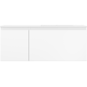 Mexen Orio bathroom cabinet 120 cm with Otis sink on the right, 1S, 1D, white matte - 91A13-12047-3-BBFF01-W18P01