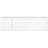 Mexen Orio 160 cm bathroom cabinet with right Otis sink, 1S, 1D, white matte - 91A13-16047-3-BBFF01-W18P01