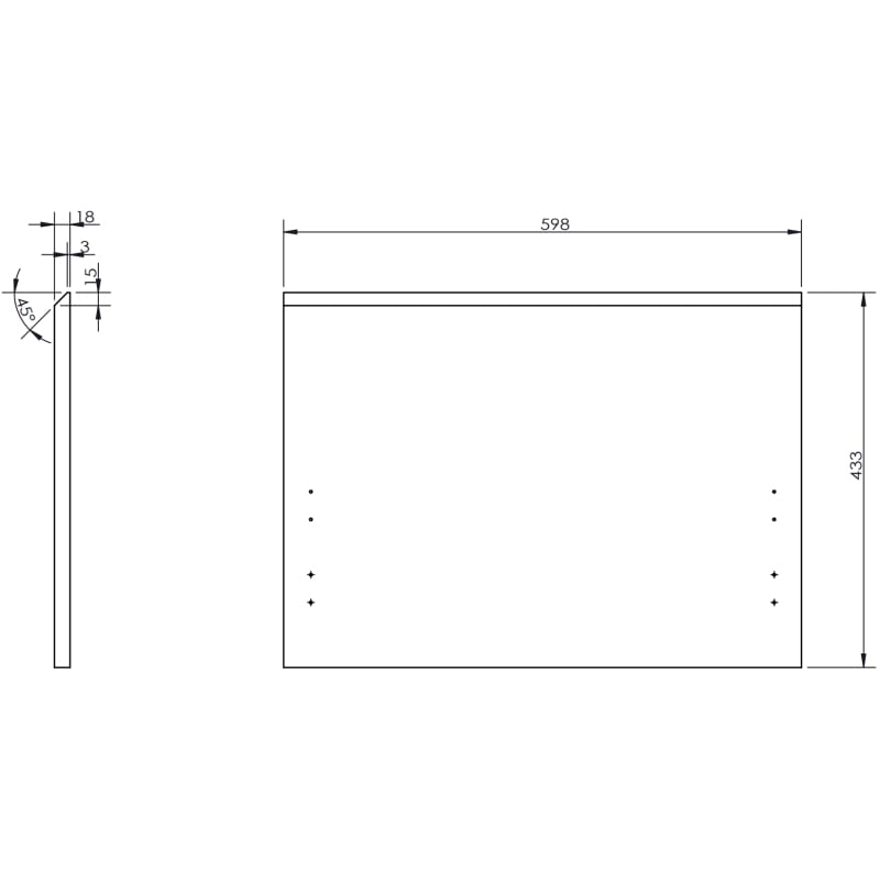 Mexen Orio 90 cm Bathroom Cabinet with Vela Left Sink, 1 Drawer, 1 Door, White Gloss - 91A13-09047-3-BBFF00-W23L00
