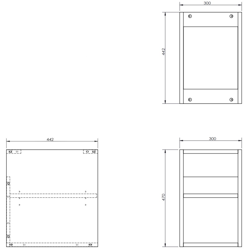 Mexen Orio 100 cm bathroom cabinet with Vela left sink, 1 drawer, 1 door, matte graphite/matte white