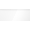 Mexen Orio 120 cm bathroom cabinet with right sink Vela, 1S, 1D, white gloss - 91A13-12047-3-BBFF00-W23P00