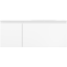 Mexen Orio 120 cm Bathroom Cabinet with Vela Right Sink, 1 Drawer, 1 Door, Matte White - 91A13-12047-3-BBFF01-W23P01