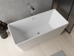 Mexen Malaga freestanding bathtub 170 x 80 cm, White - 51421708000