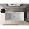 Mexen Malaga free-standing bath 170 x 80 cm, white - 51421708000