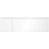 Mexen Orio 160 cm Bathroom Cabinet with Right Washbasin Vela, 1S, 1D, White Gloss - 91A13-16047-3-BBFF00-W23P00
