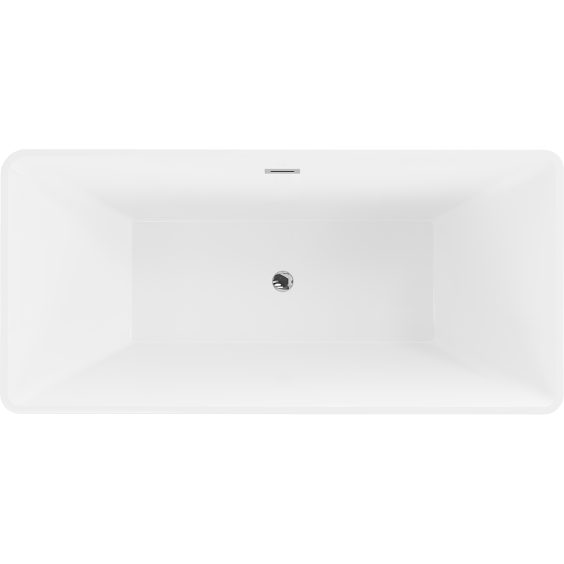 Mexen Malaga free-standing bath 170 x 80 cm, white - 51421708000