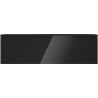 Mexen Orio 160 cm bathroom cabinet with Vela right sink, 1S, 1D, black gloss/black matte - 91A13-16047-3-BBFF70-W23P71