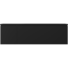 Mexen Orio bathroom cabinet 160 cm with Vela sink right, 1S, 1D, black matte - 91A13-16047-3-BBFF71-W23P71