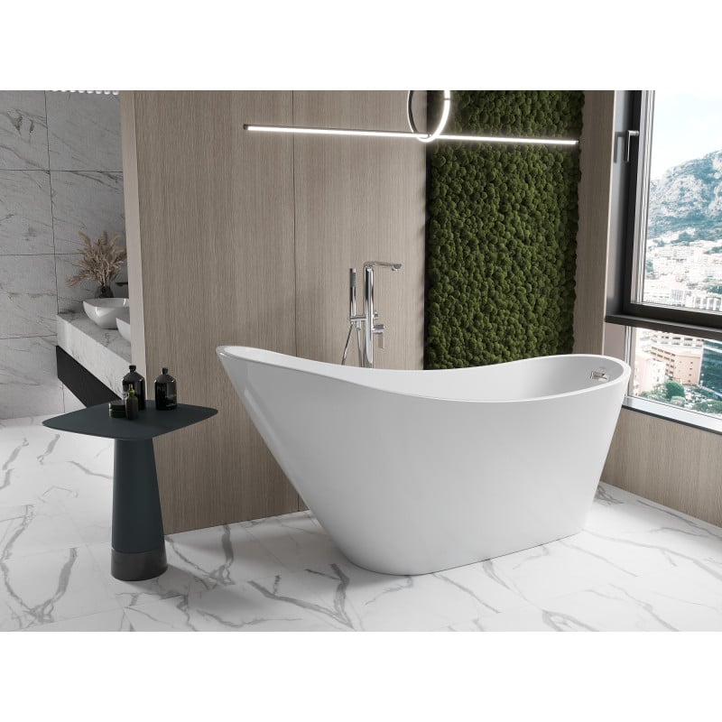 Mexen Oviedo free-standing bath 170 x 76 cm, white - 51561707600
