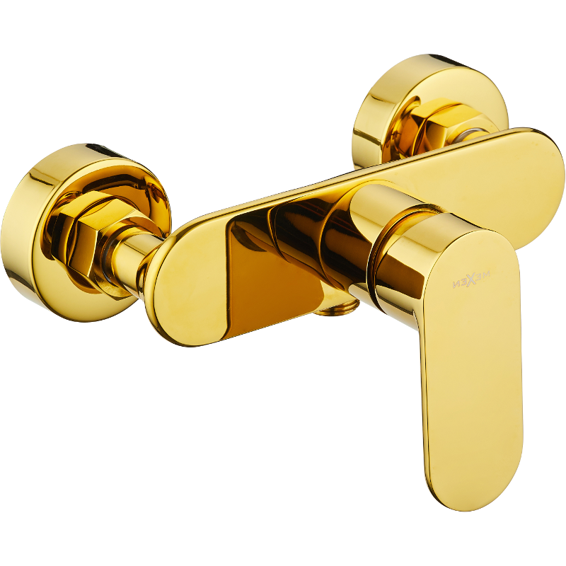 Mexen Milo shower tap, gold - 71340-50