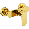 Mexen Milo Shower mixer tap, Gold - 71340-50
