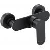 Mexen Milo Shower mixer tap, Black - 71340-70