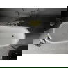 Mexen Retro freestanding bathtub 150 x 73 cm, White/Black, gold legs - 53251507375-50