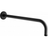 Mexen 40 cm black wall-mounted shower arm - 79211-70