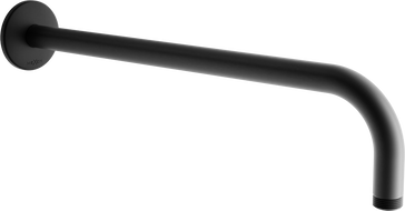 Mexen wall mounted shower arm 40 cm Black - 79211-70