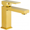 Mexen Uno washbasin faucet, gold - 71400-50