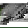 Mexen Retro freestanding bathtub 170 x 75 cm, White, white legs - 53251707500-20