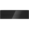 Mexen Orio bathroom cabinet 160 cm with left Vela sink, 2S, 1D, black gloss/black matte - 91A13-16047-3-BBFFF70-W23L71