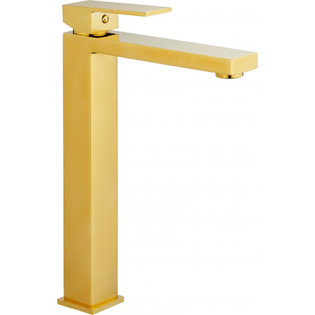 Mexen Uno high washbasin mixer tap, Gold - 71410-50