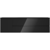 Mexen Orio 160 cm Bathroom Cabinet with Vela Right Sink, 2S, 1D, Black Gloss/Black Matte - 91A13-16047-3-BBFFF70-W23P71