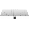 Mexen Slim shower head 20 x 20 cm, chrome - 79120-00
