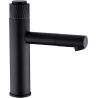 Mexen Diamond washbasin faucet, black - 71500-70