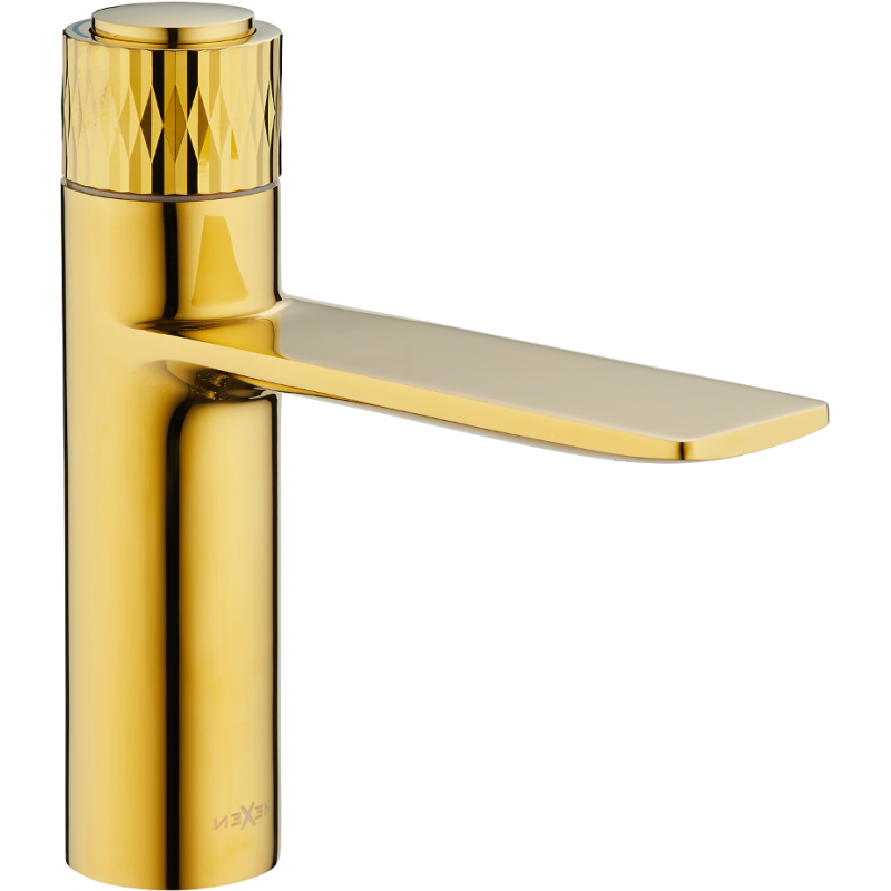 Mexen Zero+ washbasin mixer tap, Gold - 71600-50