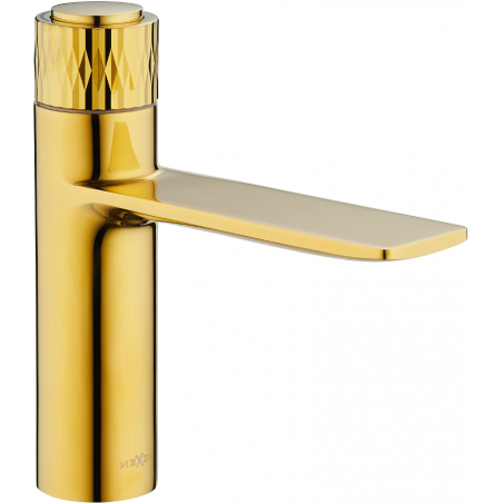 Mexen Zero+ washbasin faucet, gold - 71600-50