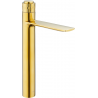 Mexen Zero+ high washbasin mixer tap, Gold - 71610-50