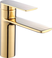 Mexen Zero washbasin mixer tap, Gold - 71100-50