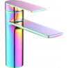 Mexen Zero washbasin tap, blue/pink - 71100-52