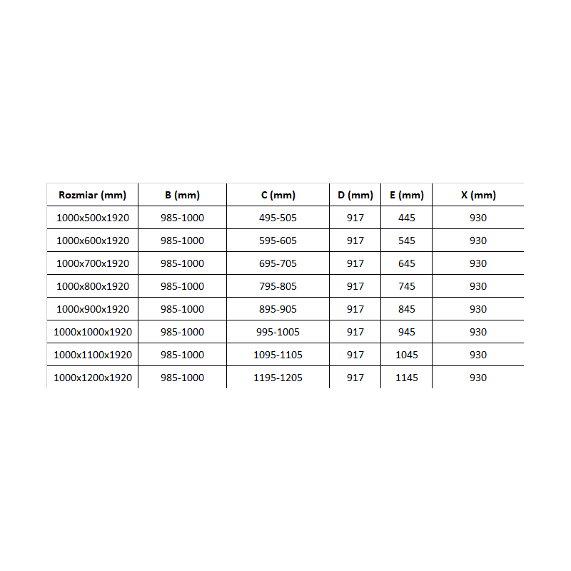 Mexen Pretoria 100 x 110 cm Hinged Shower Enclosure, Transparent, Chrome + Flat Shower Tray, Black - 852-100-110-01-00-4070