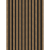 Mexen Lam-B wall slats 275 x 30 cm, 4 mm HDF board, technical veneer, Natural Walnut - S100-275307-3015-016
